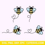 Bumble bee svg cutting file | Cute Honey bee svg | Baby svg | Bee SVG | Crafts for kids | PNG | Cricut | Silhouette