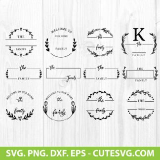 FAMILY-LAST-NAME-SIGN-SVG-CUT-FILE
