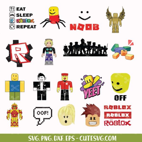 Roblox svg Bundle