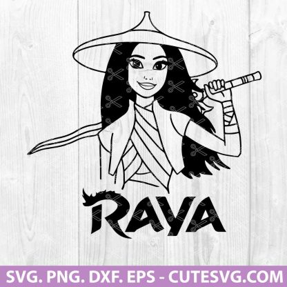 Raya Disney Ears Svg Sisu Svg