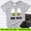 Boo Bees Halloween svg