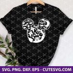 Mickey Halloween SVG, Halloween SVG Cut File, Boo SVG, Web SVG, Png, Dxf, Eps for Cricut and Silhouette