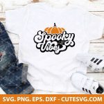 Spooky vibes svg, Halloween svg, fall svg, Halloween tumbler, Halloween shirt svg, cut files, Halloween mug, cricut, trick or treat svg
