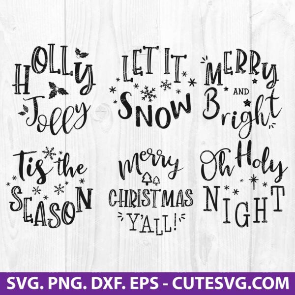 Christmas Ornaments Svg