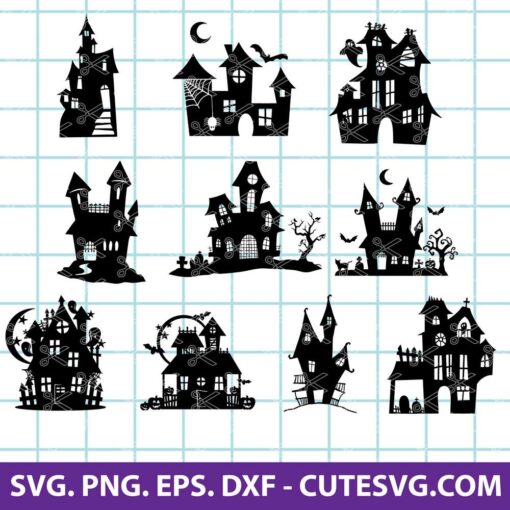 HAUNTED-HOUSE-SVG