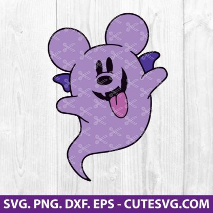 Mickey Mouse Boo Halloween SVG
