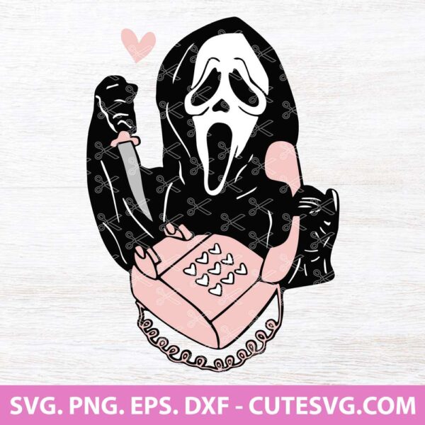 Scream Calling Svg