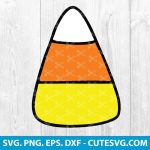 Candy Corn SVG, Candy Corn Clipart, Halloween SVG, Cut files, png, dxf, eps, for Cricut and Silhouette