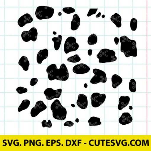 Dalmatian Spots SVG