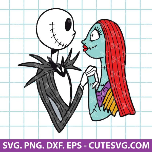 Jack and Sally SVG