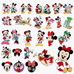 Mickey Mouse Chrictmas svg files
