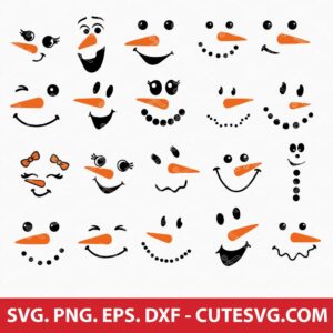 SNOWMAN-SVG-BUNDLES