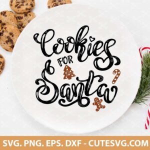 Cookies for Santa SVG