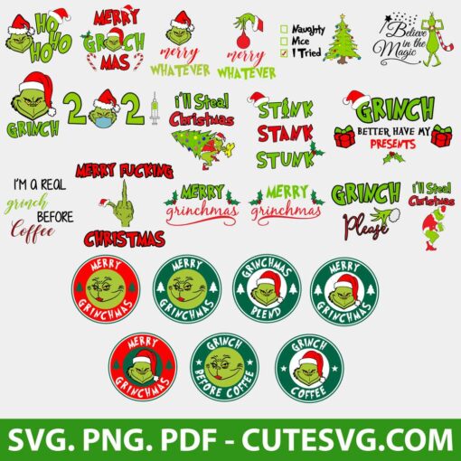 Grinch Christmas SVG