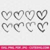 Heart SVG Bundle File