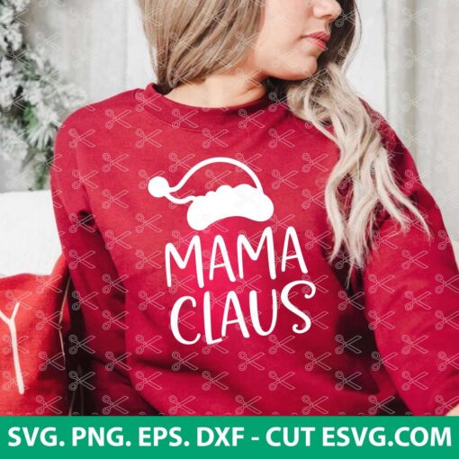 Mama Claus SVG Cut File