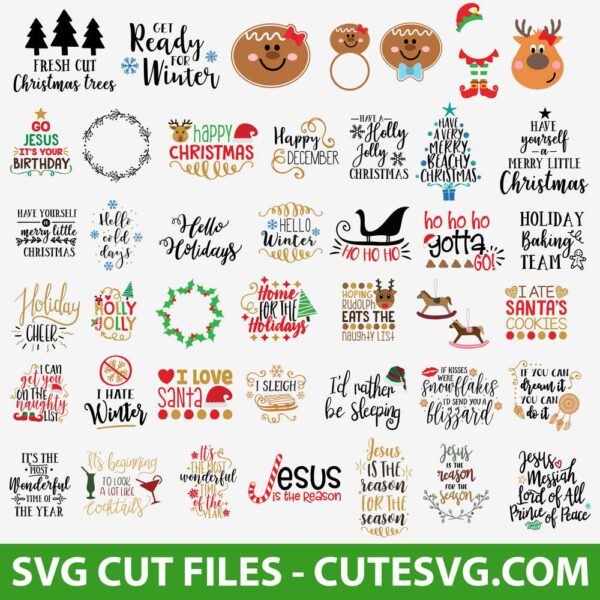 Christmas Svg Bundle