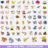 POKEMON-SVG-CUTTING-FILES
