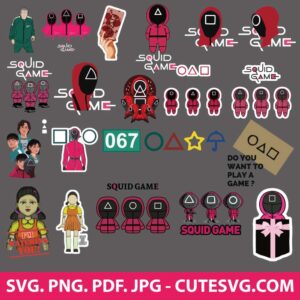 Squid Game SVG Bundle