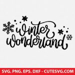 Winter Wonderland SVG, Christmas Svg, Let it Snow Svg, Snow Svg, Winter Sign Svg, Merry Christmas Svg, Winter Svg, Snowflakes Svg,