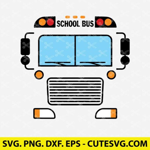 bus driver svg cut file
