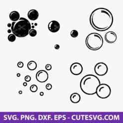 Bubbles SVG Cut File