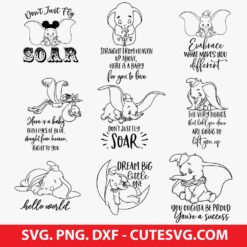 Dumbo SVG Cutting File