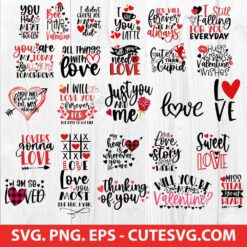 Huge Valentine SVG Bundle