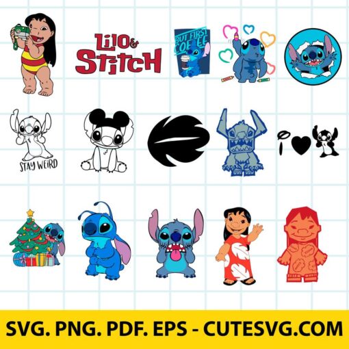 Lilo And Stitch SVG Cut File