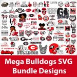 Georgia Bulldogs SVG, Georgia Logo SVG, Football SVG, Bulldogs Cricut, Bulldogs Team SVG, Sport Svg, Printable, Silhouette, PNG, DXF