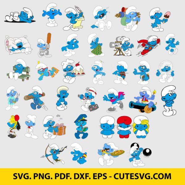 Smurfs Svg File