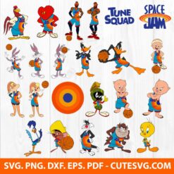 Space Jam Tune Squad SVG File