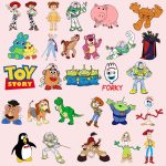 Toy Story SVG Files, Toy Story png, Toy Story 4 svg, Toy story cricut file, Toy Story Characters, Toy story clipart, Woody svg, Buzz lightyear SVG