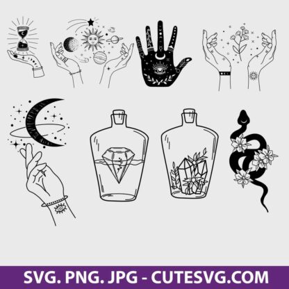 Witchy SVG Cut File