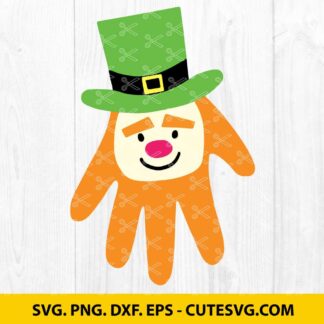 Leprechaun for kids SVG
