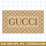 Gucci SVG File | Gucci Logo SVG | Brand logo fashion SVG | JPG | DXF | EPS | Cut Files for Cricut & Silhouette
