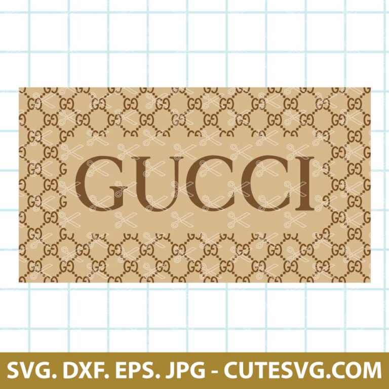 Gucci SVG File | Gucci Logo SVG | Brand logo fashion SVG