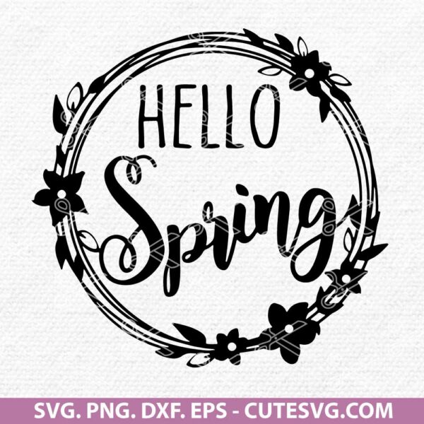 Hello Spring SVG