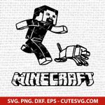 Minecraft SVG, Creeper SVG, Minecraft Clipart, Gamer SVG, Mine Game SVG, PNG, DXF, EPS, cut Files for Cricut and Silhouette