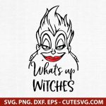 Ursula SVG, Octopus SVG, Little mermaid svg, Mermaid svg, Disney wallpaper, Disney crafts, What's up witches svg, Disney villain svg
