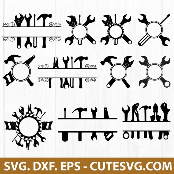 Wrench SVG Bundle