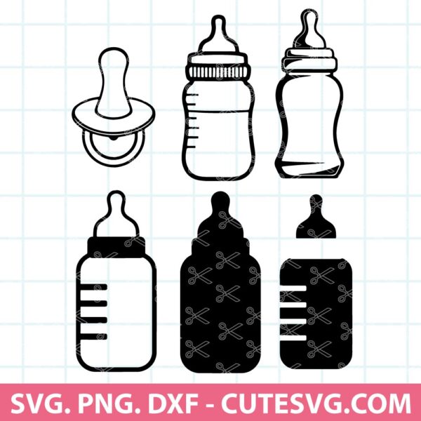 Baby Bottle SVG