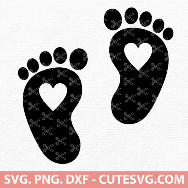 Baby Feet SVG