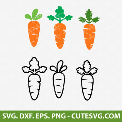 Easter Carrot SVG