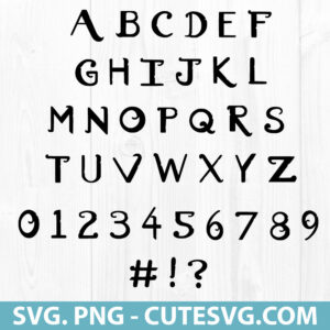 Encanto Svg, Encanto Alphabet Font Svg, Madrigal Svg, Maribel Svg