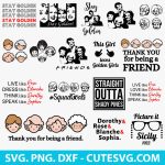 Golden Girls SVG Cut File, DXF, PNG, Golden Girls Clipart, Golden Girls Vector, Golden girls, Cricut projects vinyl, Cricut Crafts, Silhouette file