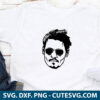 Johnny Depp SVG Cutting File