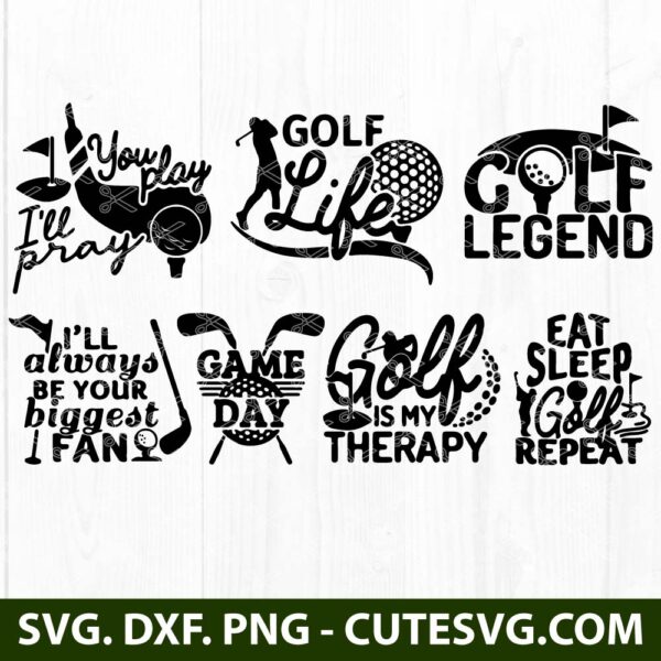 Golf SVG Bundle