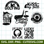 Golf SVG | Golf SVG Bundle | Golfing SVG | Golf Player SVG | Golf PNG | Golf Quote SVG | DXF | EPS | Cut Files for Cricut and Silhouette