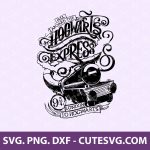 Harry Potter SVG | Hogwarts Express SVG | Wizard SVG | Harry SVG | Hogwarts Train SVG | PNG | DXF | EPS | Cut Files for Cricut & Silhouette